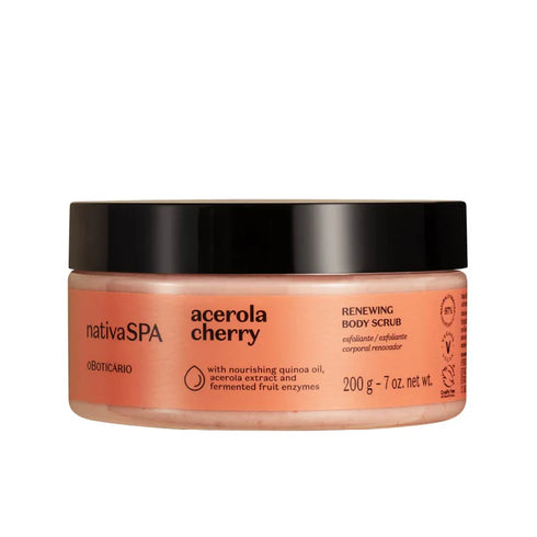 O Boticário Acerola Cherry Renewing Body Scrub 200g